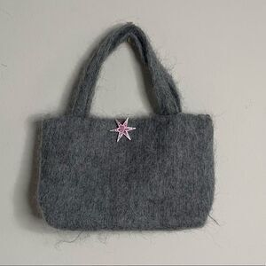 Laura Madrigano Mohair Purse - NWOT